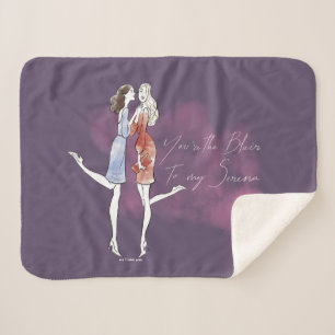 Couverture Sherpa Gossip Girl - Tu es le Blair de ma Serena