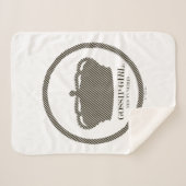 Couverture Sherpa Gossip Girl TV Series Crown Icon (Devant (Horizontal))