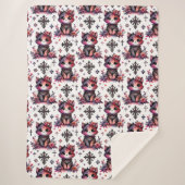 Couverture Sherpa Gothique Kitten (Devant)