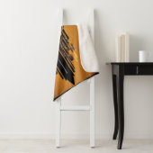 Couverture Sherpa Gothique Tribal Crâne Sherpa Blanket (En situation)