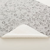 Couverture Sherpa gouttelettes d'eau (3/4)