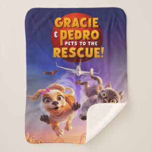 Couverture Sherpa Gracie & Pedro : Animaux de compagnie à la Secourt