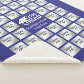 Couverture Sherpa Graduation 44 Collage de photos (PURPLE modifiable (3/4)