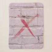 Couverture Sherpa Graffiti rouge (Devant)