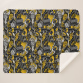 Couverture Sherpa Graffiti urbain Motif de rue (Devant (Horizontal))