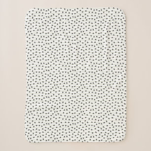 Couverture Sherpa Graines de pastèque minimalistes et emballage d'ét