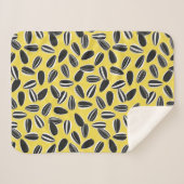 Couverture Sherpa Graines de tournesol (Devant (Horizontal))