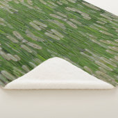 Couverture Sherpa Graines vertes (3/4)