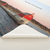Couverture sherpa Grand Haven South Pierhead Light (3/4)