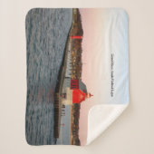 Couverture sherpa Grand Haven South Pierhead Light (Devant)