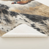 Couverture Sherpa Grand Münsterländer avec Faisan (3/4)