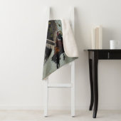 Couverture Sherpa Grand Munsterlander avec faisan (En situation)