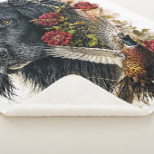 Couverture Sherpa Grand Munsterlander avec faisan   (3/4)