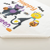Couverture Sherpa Grand oiseau et nombre | Joyeux Halloween (3/4)