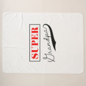 Couverture Sherpa Grand-père (Devant (Horizontal))
