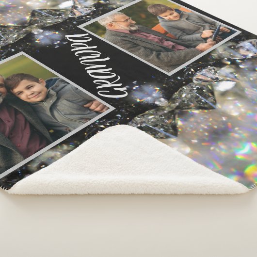 Couverture Sherpa Grand-père élégant et moderne Créez vos propres ph (3/4)