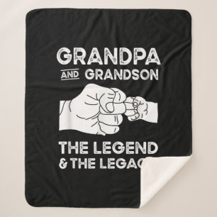 Couverture Sherpa Grand-Père Et Grand-Fils La Légende Et L'Héritage
