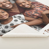 Couverture Sherpa Grandma Blanket Personnalisée Sherpa Cosy Idée cad (3/4)
