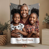 Couverture Sherpa Grandma Blanket Personnalisée Sherpa Cosy Idée cad