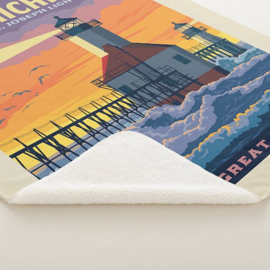 Couverture Sherpa Grands Lacs | Lac Michigan (3/4)