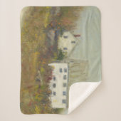 Couverture Sherpa Grange blanche (Devant)