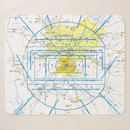 Couverture Sherpa Graphique aéronautique (Devant (Horizontal))