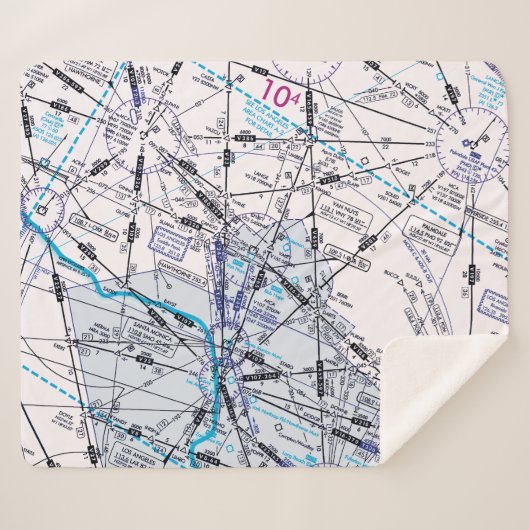 Couverture Sherpa Graphique aéronautique (Devant (Horizontal))