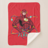 Couverture Sherpa Graphique atomique Flash de dessin (Devant)