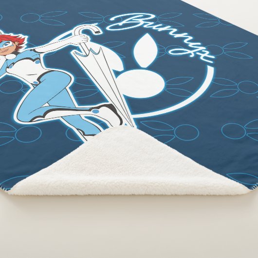 Couverture Sherpa Graphique Bunnyx (3/4)