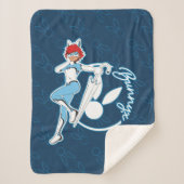 Couverture Sherpa Graphique Bunnyx (Devant)