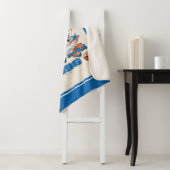 Couverture Sherpa Graphique de basketball SPACE JAM™ BUGS BUNNY™ #1 (En situation)