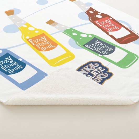 Couverture Sherpa Graphique de boisson de levage Fizzy (3/4)