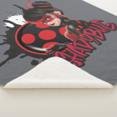 Couverture Sherpa Graphique de caractères de Shadybug à revers Mirac (3/4)
