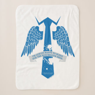 Couverture Sherpa Graphique de citation de Cravate de Castiel surnat