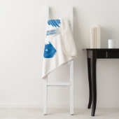 Couverture Sherpa Graphique de citation de Cravate de Castiel surnat (En situation)