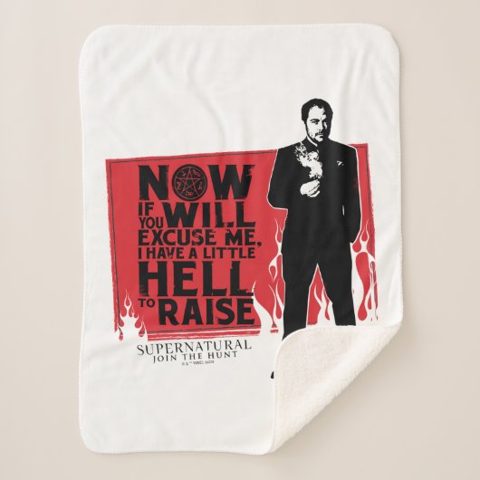 Couverture Sherpa Graphique de citation de Crowley surnaturelle (Devant)