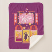 Couverture Sherpa Graphique de la boutique Wonka Candy (Devant)