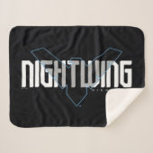 Couverture Sherpa Graphique de nom high-tech Nightwing (Devant (Horizontal))