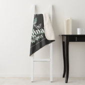 Couverture Sherpa Graphique des tournesols et papillons (En situation)