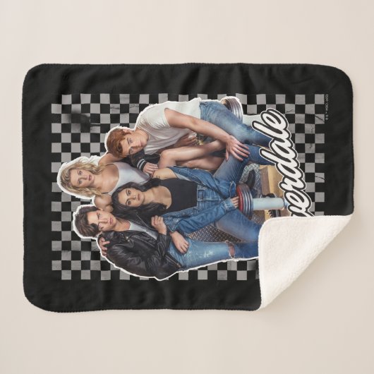 Couverture Sherpa Graphique du groupe Retro Riverdale (Devant (Horizontal))
