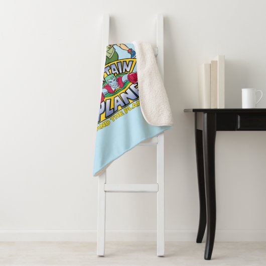 Couverture Sherpa Graphique du logo Captain Planet & Planeteers Grou (En situation)