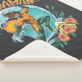 Couverture Sherpa Graphique du Surf de levage Aquaman et Trident (3/4)