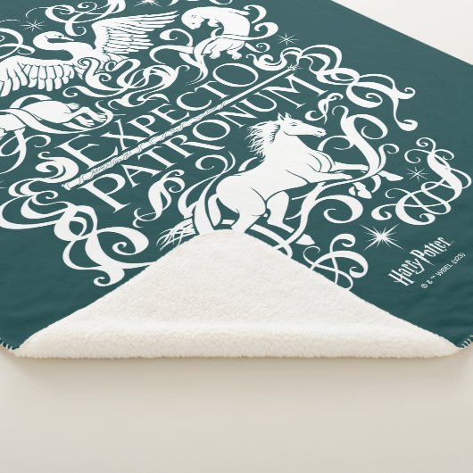 Couverture Sherpa Graphique Filigree de Patronum d'Expecto (3/4)