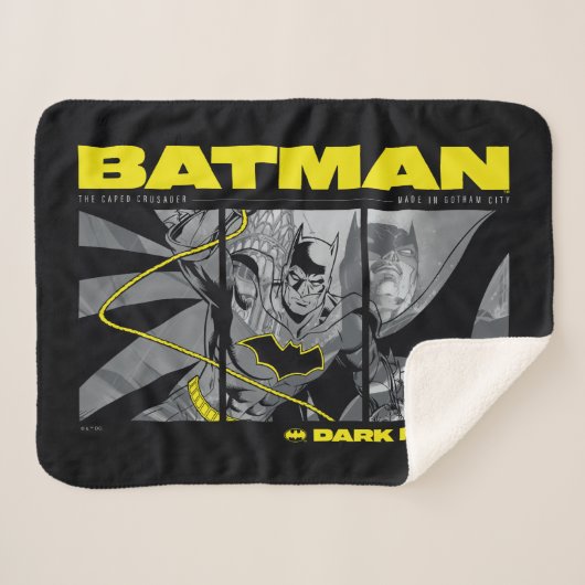 Couverture Sherpa Graphique triptyque de la bande dessinée de Batman (Devant (Horizontal))