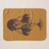 Couverture Sherpa Graphisme de l'inscription Tengwar de FRODO™ MOUNT (Devant (Horizontal))
