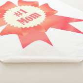 Couverture Sherpa Gratitude Numéro Une maman lauréat du prix ruban (3/4)