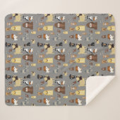 Couverture Sherpa gray backgrounds (Devant (Horizontal))