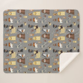 Couverture Sherpa gray backgrounds (Devant (Horizontal))