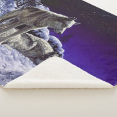 Couverture Sherpa Gray Wolves (3/4)