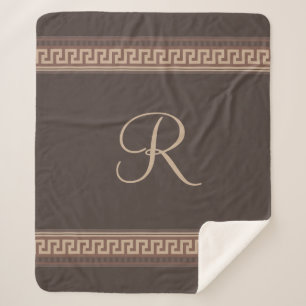 Couverture Sherpa Greek Key